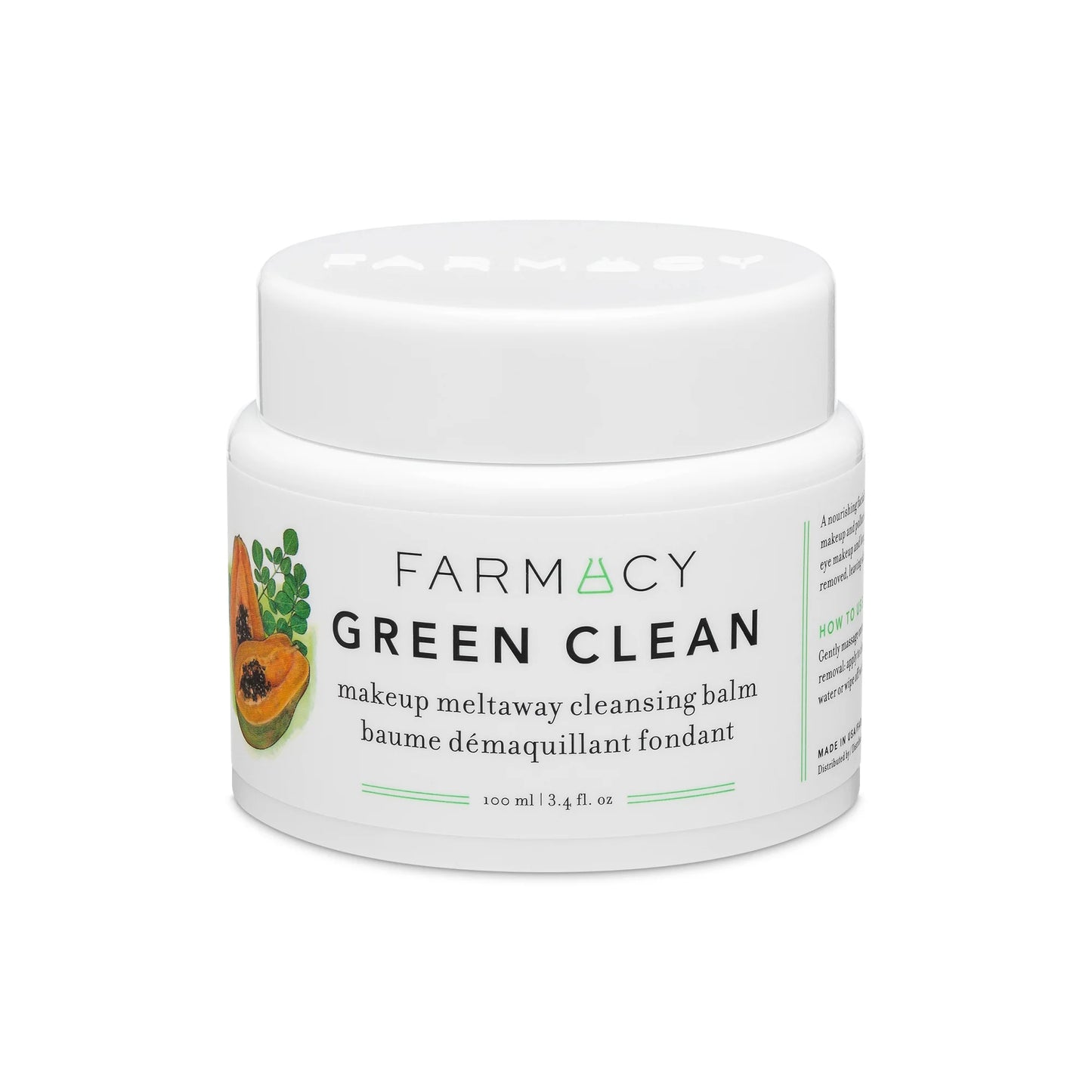 Farmacy Green Clean Makeup Meltaway Cleansing Balm